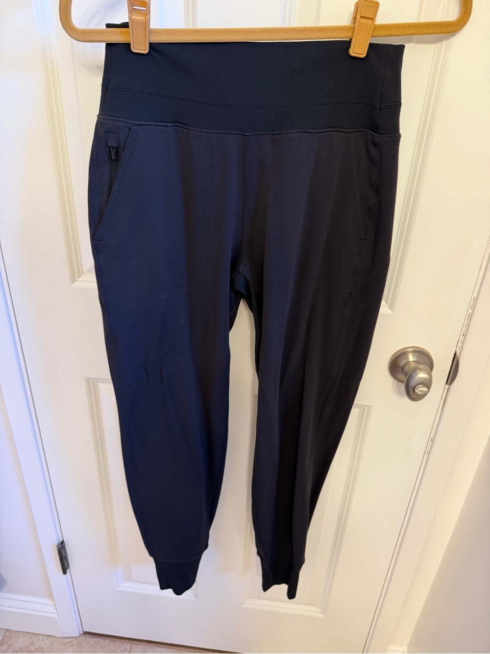 Athleta Venice High Rise Black Joggers